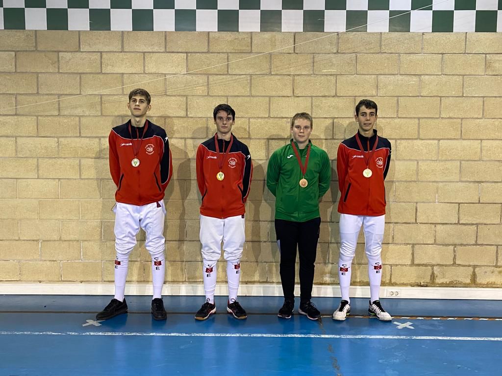 1ª jornada Juegos Deportivos de Navarra de Florete M13 y M17